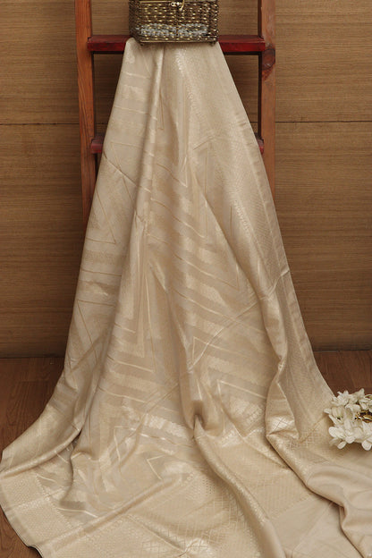 Vibrant Dyeable Banarasi Handloom Pure Moonga Silk Dupatta - Luxurion World