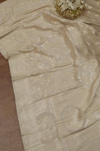 Vibrant Dyeable Banarasi Handloom Pure Moonga Silk Dupatta - Luxurion World