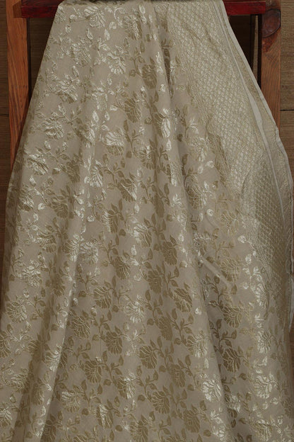 Vibrant Dyeable Banarasi Handloom Pure Moonga Silk Dupatta - Luxurion World