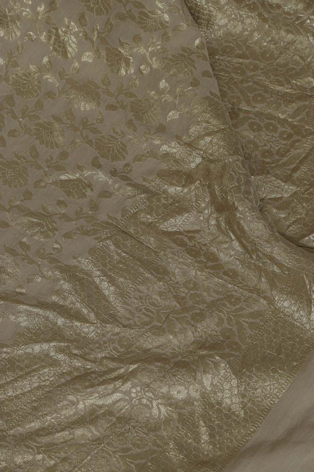 Vibrant Dyeable Banarasi Handloom Pure Moonga Silk Dupatta - Luxurion World