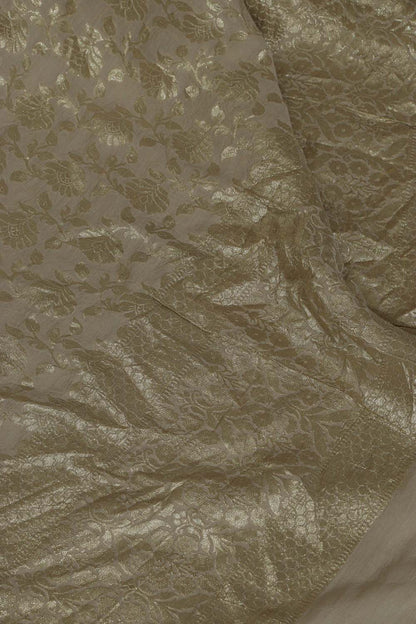 Vibrant Dyeable Banarasi Handloom Pure Moonga Silk Dupatta - Luxurion World