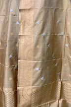 Pastel Banarasi Silk Dupatta: Elegant and Luxurious - Luxurion World