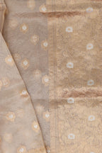 Vibrant Dyeable Banarasi Tissue Silk Dupatta - Luxurion World