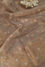 Vibrant Dyeable Banarasi Tissue Silk Dupatta - Luxurion World