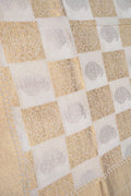 Dyeable Banarasi Handloom Pure Georgette Dupatta - Luxurion World- Crafted Heirlooms