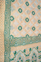 Dyeable Banarasi Handloom Pure Georgette Dupatta - Luxurion World- Crafted Heirlooms