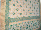 Dyeable Handloom Banarasi Pure Georgette Meenakari Dupatta - Luxurion World- Crafted Heirlooms