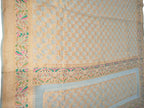 Dyeable Handloom Banarasi Pure Georgette Meenakari Dupatta - Luxurion World- Crafted Heirlooms