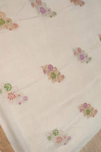 Dyeable Handloom Banarasi Pure Georgette Meenakari Dupatta - Luxurion World- Crafted Heirlooms