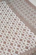 Dyeable Banarasi Handloom Pure Moonga Antique Zari Dupatta - Luxurion World- Crafted Heirlooms
