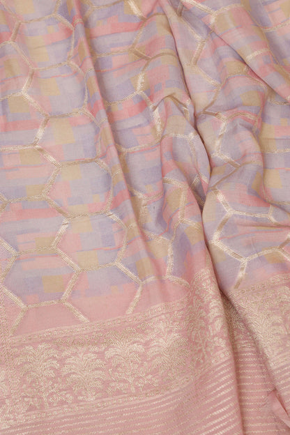 Multicolor Banarasi Dola Silk Dupatta