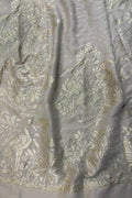 Dyeable Banarasi Handloom Pure Moonga Silk Dupatta - Luxurion World- Crafted Heirlooms