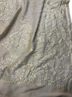 Dyeable Banarasi Handloom Pure Moonga Silk Dupatta - Luxurion World- Crafted Heirlooms