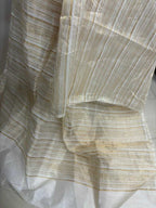 Dyeable Banarasi Handloom Pure Chiniya Silk Dupatta - Luxurion World- Crafted Heirlooms
