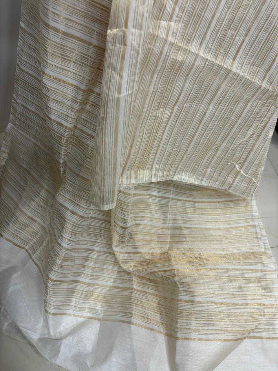 Dyeable Banarasi Handloom Pure Chiniya Silk Dupatta - Luxurion World- Crafted Heirlooms