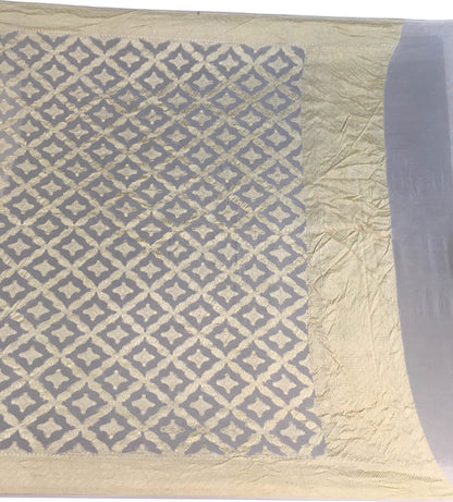 Dyeable Banarasi Handloom Pure Georgette Dupatta - Luxurion World