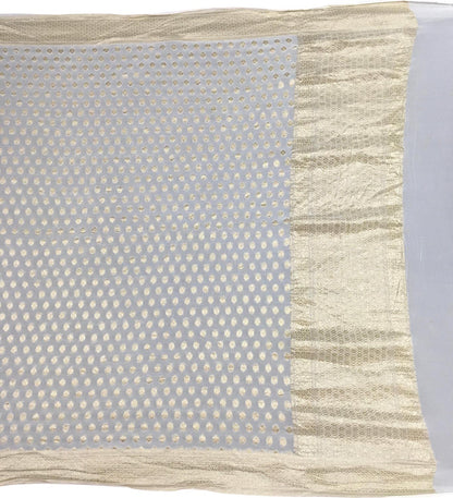 Dyeable Banarasi Handloom Pure Georgette Dupatta - Luxurion World