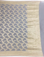 Dyeable Banarasi Handloom Pure Georgette Dupatta - Luxurion World- Crafted Heirlooms