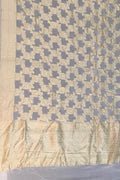 Dyeable Banarasi Handloom Pure Georgette Dupatta - Luxurion World- Crafted Heirlooms
