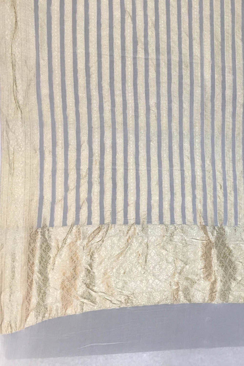 Dyeable Banarasi Handloom Pure Georgette Dupatta - Luxurion World