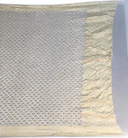 Dyeable Banarasi Handloom Pure Georgette Dupatta - Luxurion World- Crafted Heirlooms