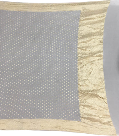 Dyeable Banarasi Handloom Pure Georgette Dupatta - Luxurion World