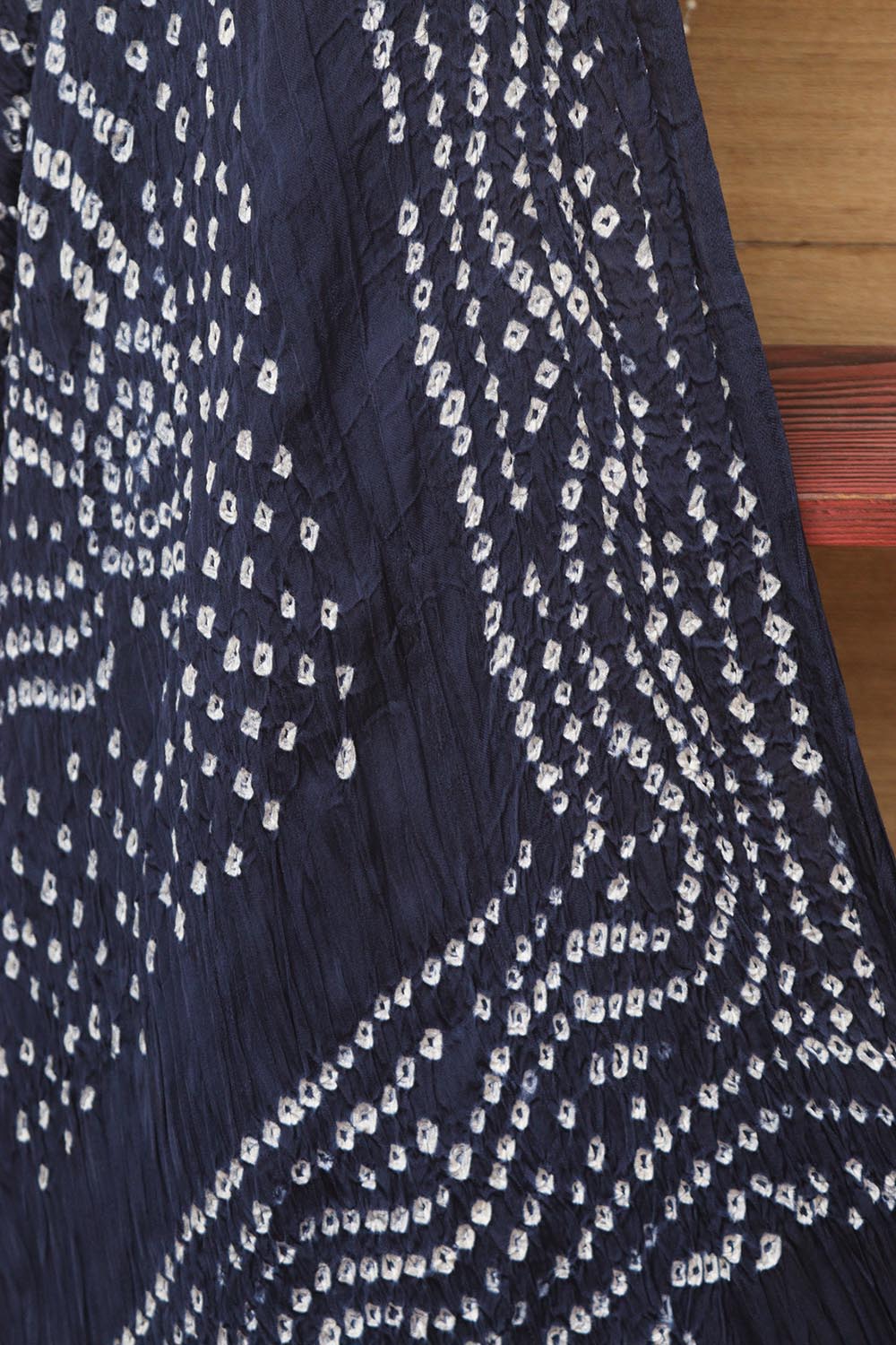 Blue Bandhani Modal Gajji Silk Dupatta - Elegant and Stylish - Luxurion World