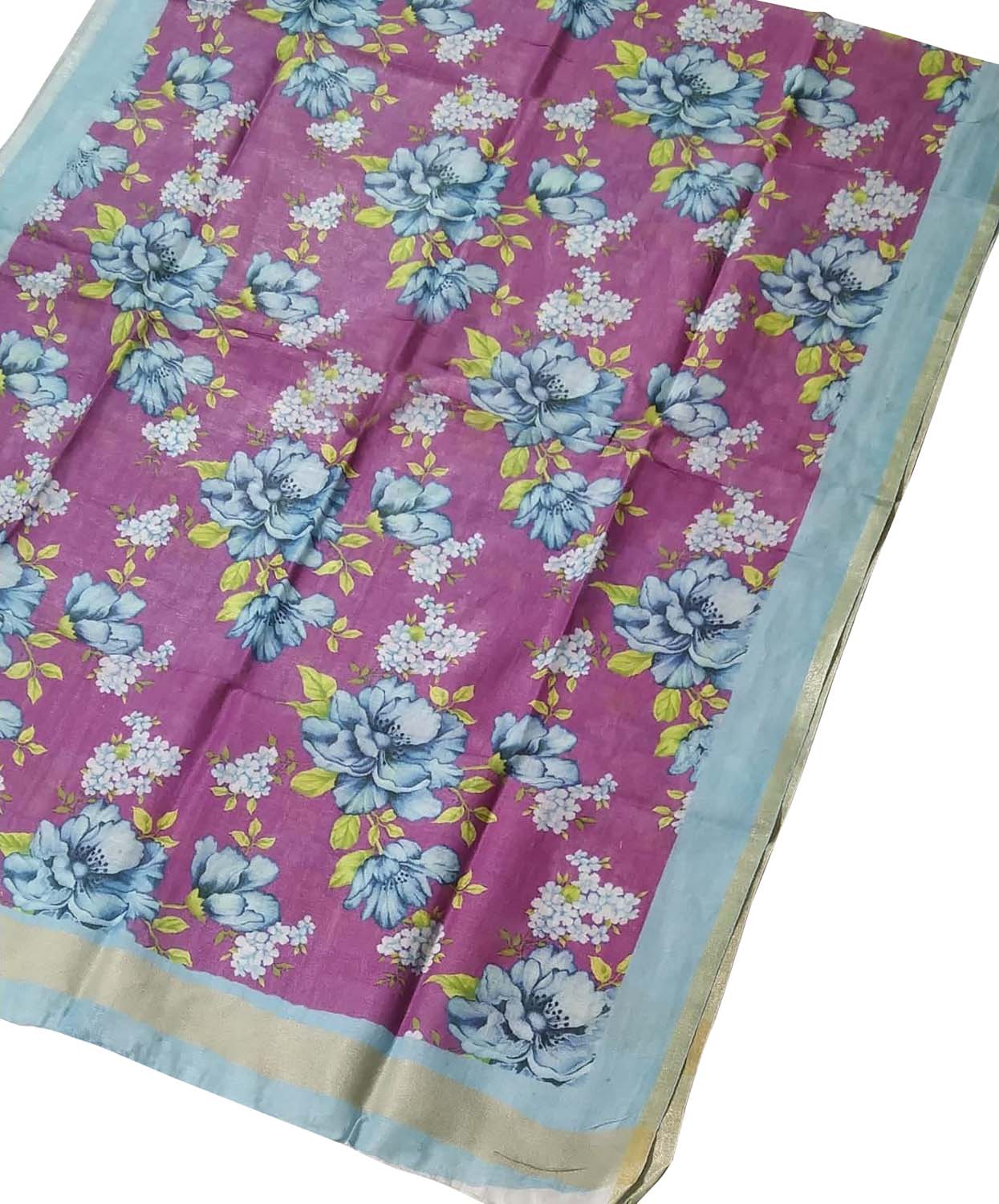 Pretty in Pink: Linen Digital Printed Dupatta - Luxurion World