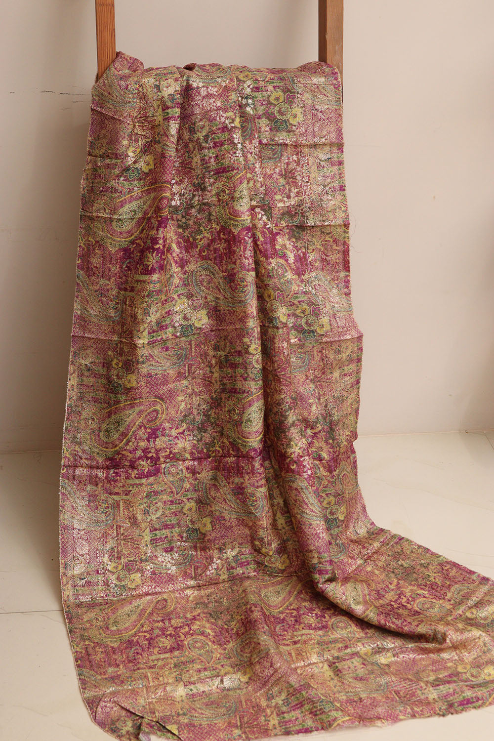Multicolor Digital Printed Banarasi Dola Silk Dupatta - Luxurion World