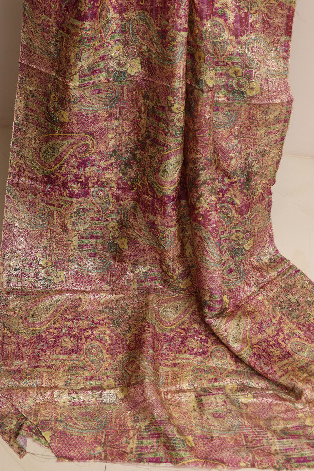 Multicolor Digital Printed Banarasi Dola Silk Dupatta - Luxurion World