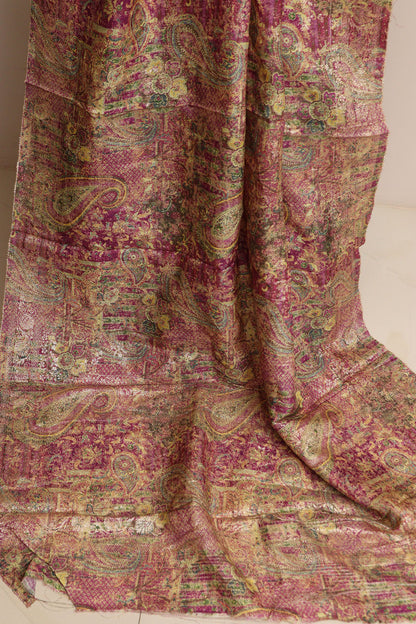 Multicolor Digital Printed Banarasi Dola Silk Dupatta