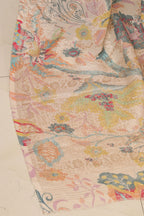 Multicolor Digital Printed Banarasi Dola Silk Dupatta - Luxurion World