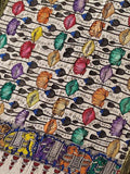 Multicolor Kalamkari Hand Painted Mangalgiri Cotton Dupatta - Luxurion World