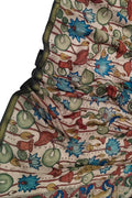 Vibrant Kalamkari Hand Painted Silk Dupatta - Luxurion World