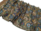 Vibrant Kalamkari Hand Painted Maheshwari Silk Dupatta - Luxurion World