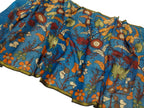 Vibrant Kalamkari Hand Painted Silk Dupatta - Luxurion World