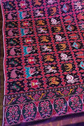 Vibrant Handloom Patola Silk Dupatta in Multicolor - Luxurion World