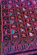 Vibrant Handloom Patola Silk Dupatta in Multicolor - Luxurion World