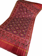 Vibrant Multicolor Patola Silk Dupatta - Luxurion World