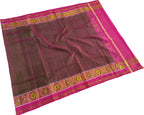 Maroon Patola Handloom Silk Ikat Dupatta - Luxurion World