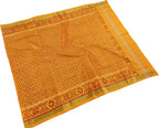 Yellow Patola Handloom Silk Ikat Dupatta - Luxurion World
