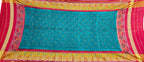 Blue Patola Silk Handloom Dupatta with Hand Bandhej - Luxurion World