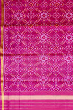 Stunning Pink Patola Silk Dupatta - Handloom Beauty - Luxurion World