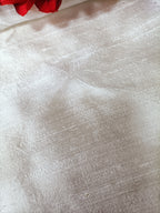 Dyeable Handloom Banarasi Pure Raw Silk Plain Fabric ( 2.5 Mtr ) - Luxurion World