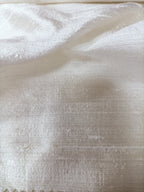 Dyeable Handloom Banarasi Pure Raw Silk Plain Fabric ( 2.5 Mtr ) - Luxurion World