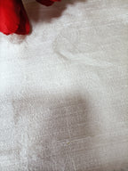 Dyeable Handloom Banarasi Pure Raw Silk Plain Fabric ( 2.5 Mtr ) - Luxurion World