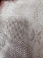 Dyeable Handloom Banarasi Pure Georgette Fabric ( 2.5 Mtr ) - Luxurion World
