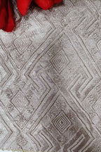 Dyeable Handloom Banarasi Pure Georgette Fabric ( 2.5 Mtr ) - Luxurion World
