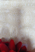 Dyeable Handloom Banarasi Silk Fabric ( 2.5 Mtr ) - Luxurion World