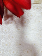 Dyeable Handloom Banarasi Silk Fabric ( 2.5 Mtr ) - Luxurion World